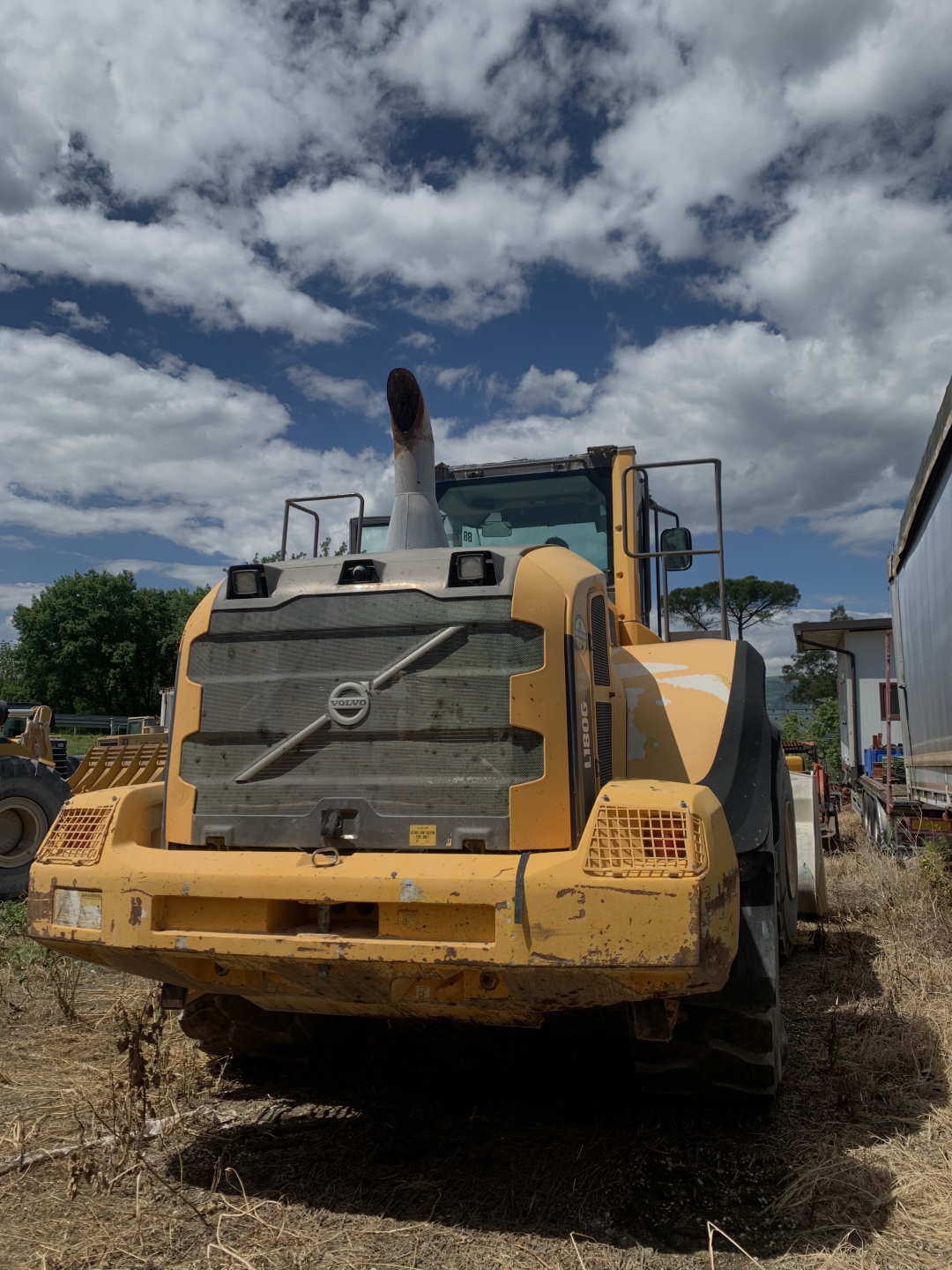 PALA GOMMATA VOLVO L180G - 