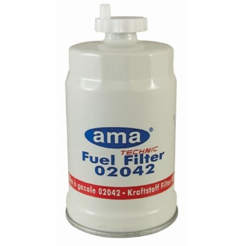 Filtro gasolio in plastica con cartuccia in rete L=240 mm ø 8-10 mm di Ama  : : Auto e Moto